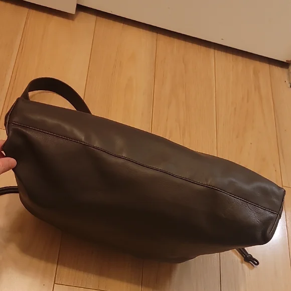 COS Cavatelli Clutch Bag In Brown - Picture 10 of 14